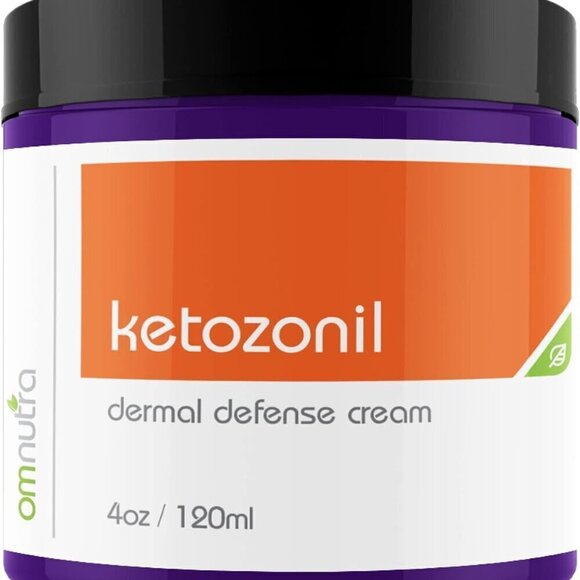 NWT OmNutra Ketonozil Dermal Extra Strength Skin Defense Cream 4 ounces - Picture 1 of 9
